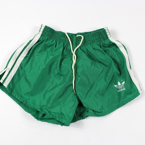 adidas green shorts womens